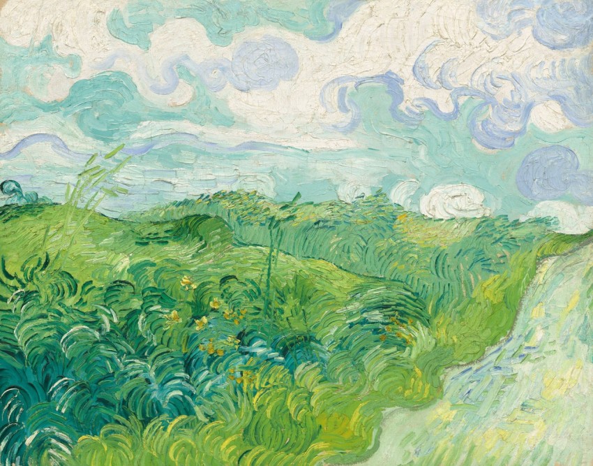 van gogh green wheat